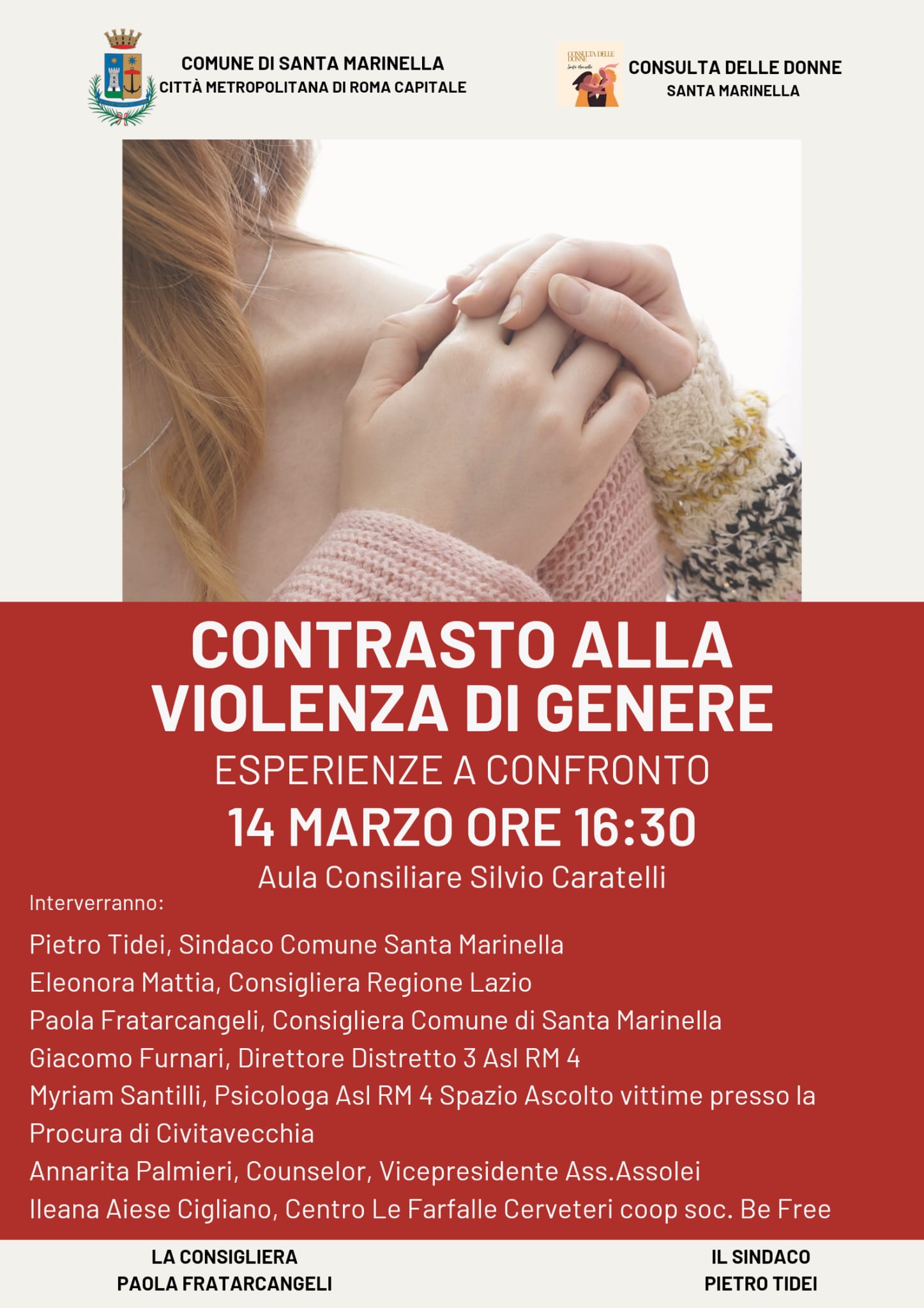 14 MARZO 2024 - CONTRASTO ALLA VIOLENZA DI GENERE
